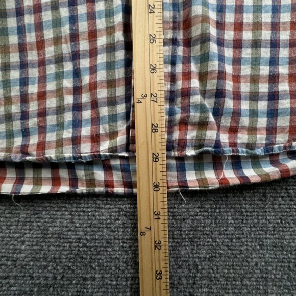 Gitman Bros For Fashion Post Louisville Colorful Check Medium Button Up Cotton - Picture 4 of 16